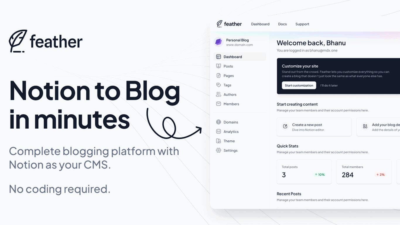 What's new with Feather?
