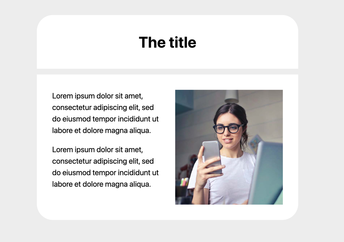 Mixed column Containers in Carrd