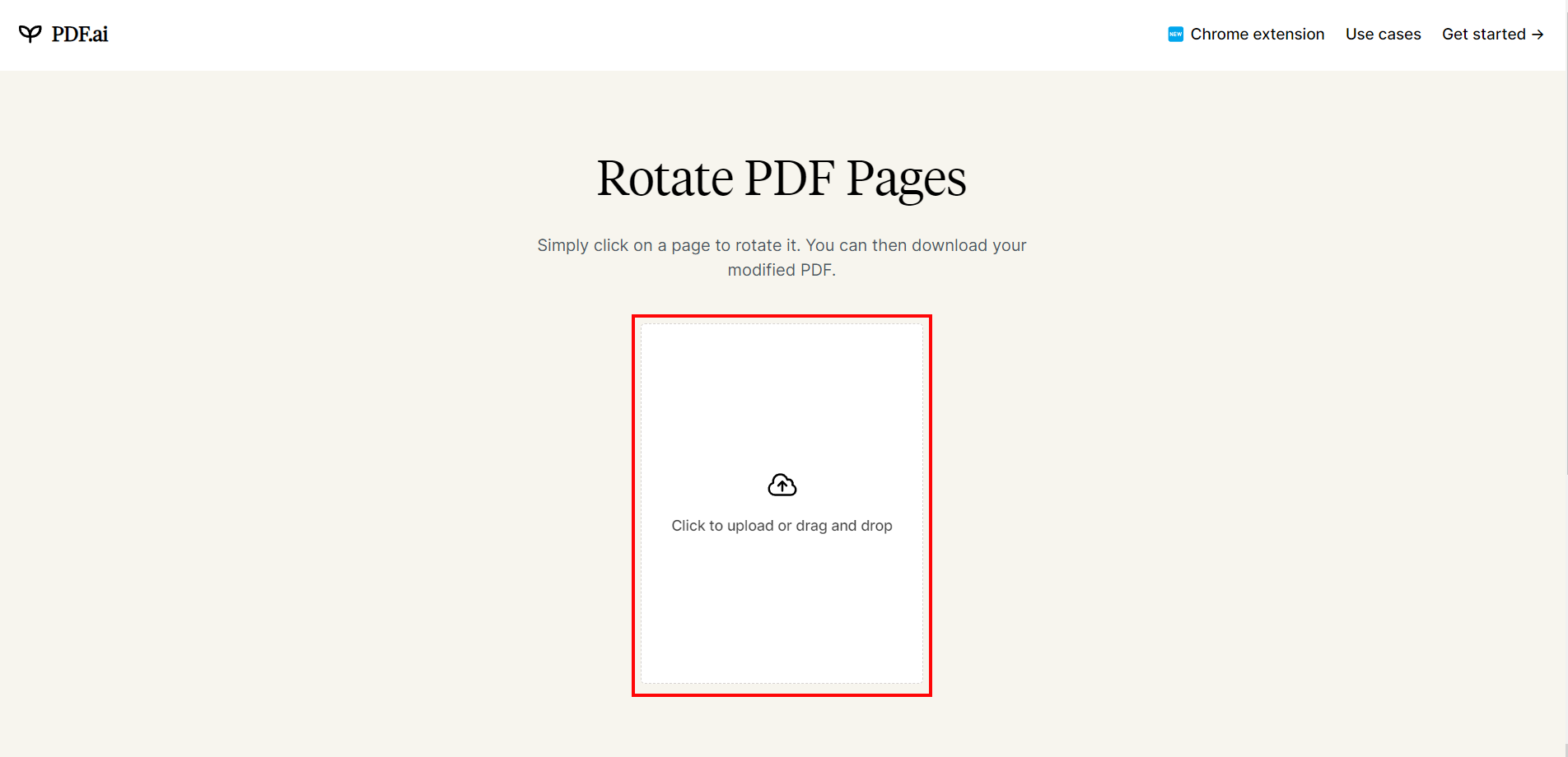 Rotate PDF
