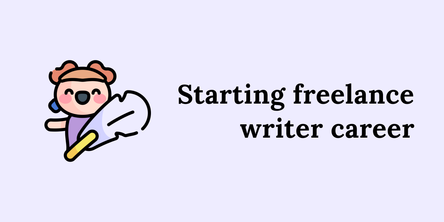 How to be a freelance writer - Onigiri