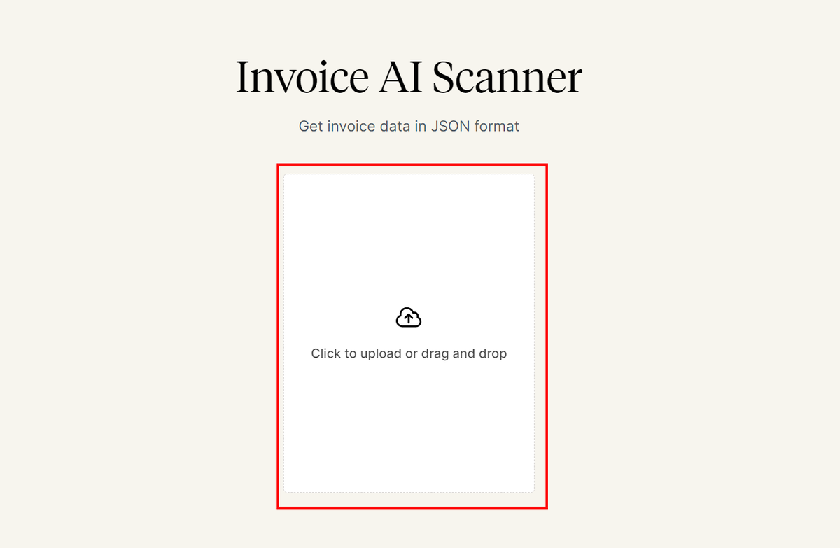 Invoice AI Scanner