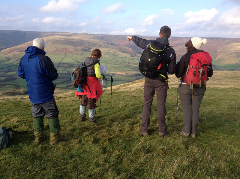 Hill top walking equipment
