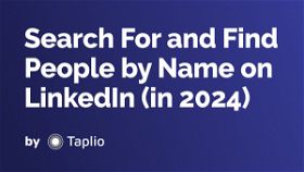 Search For and Find People by Name on LinkedIn (in 2024)