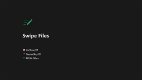 Swipe Files