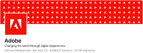 Adobe’s Linkedin Company Page Banner Size