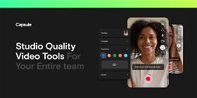 Capsule - Studio-Quality Video Tools for Teams