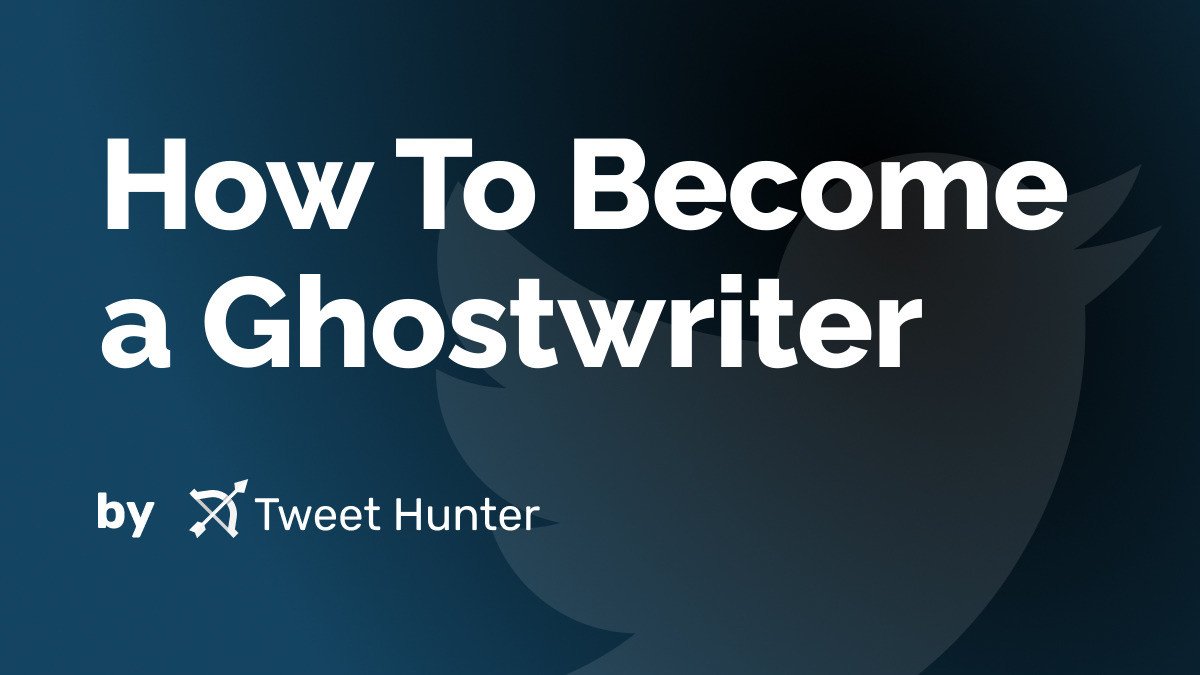 How To Become a Ghostwriter