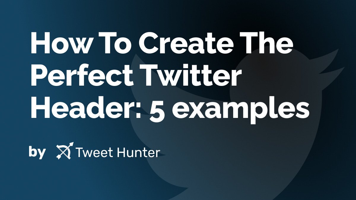 How To Create The Perfect Twitter Header: 5 examples