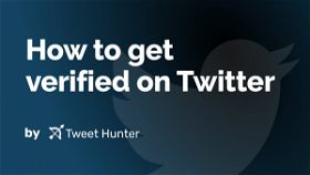 How to get verified on Twitter