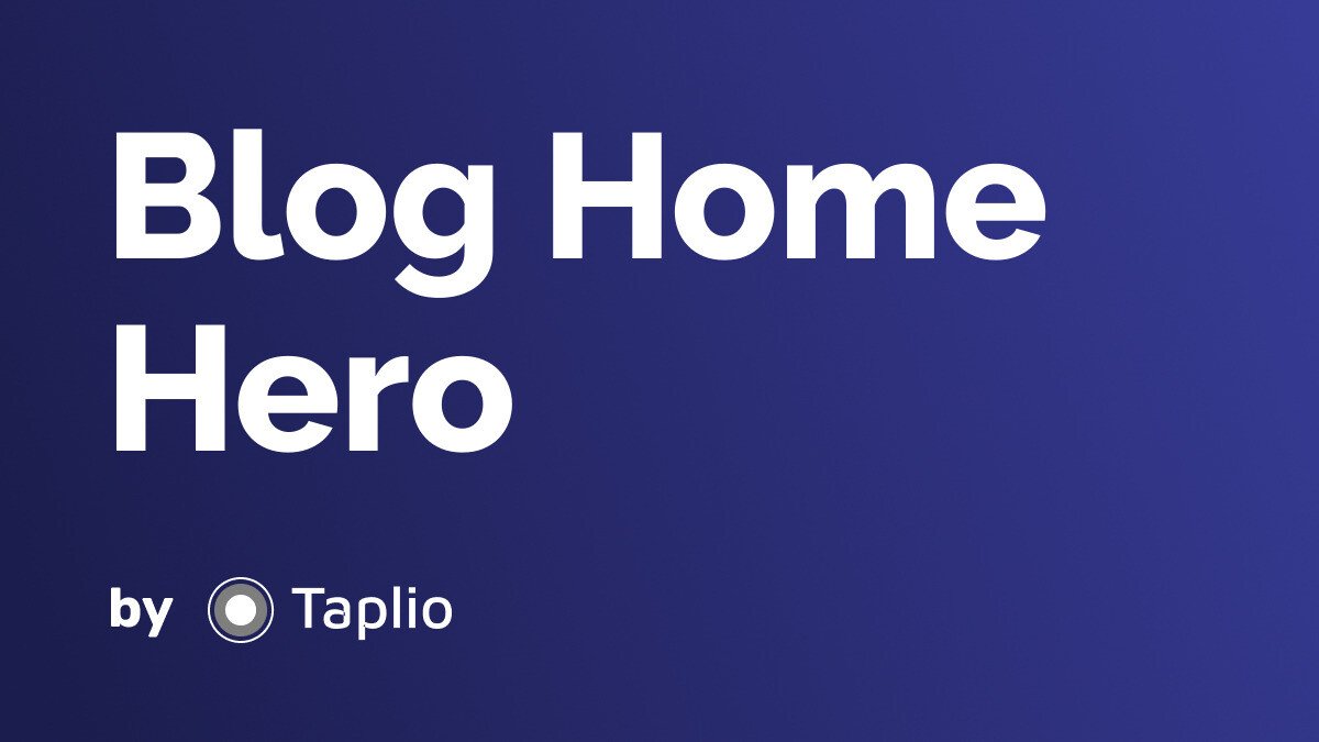 Blog Home Hero