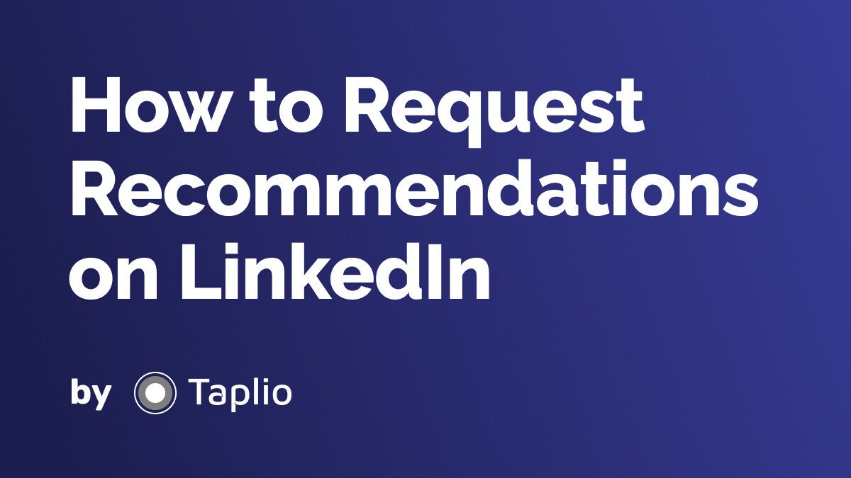How to Request Recommendations on LinkedIn