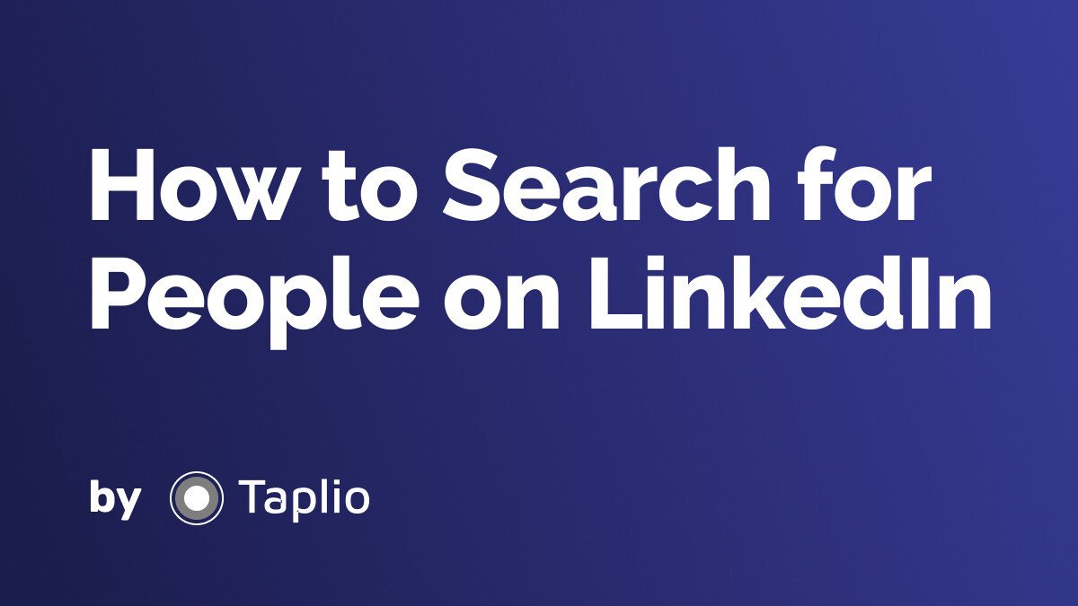 How to Search for People on LinkedIn