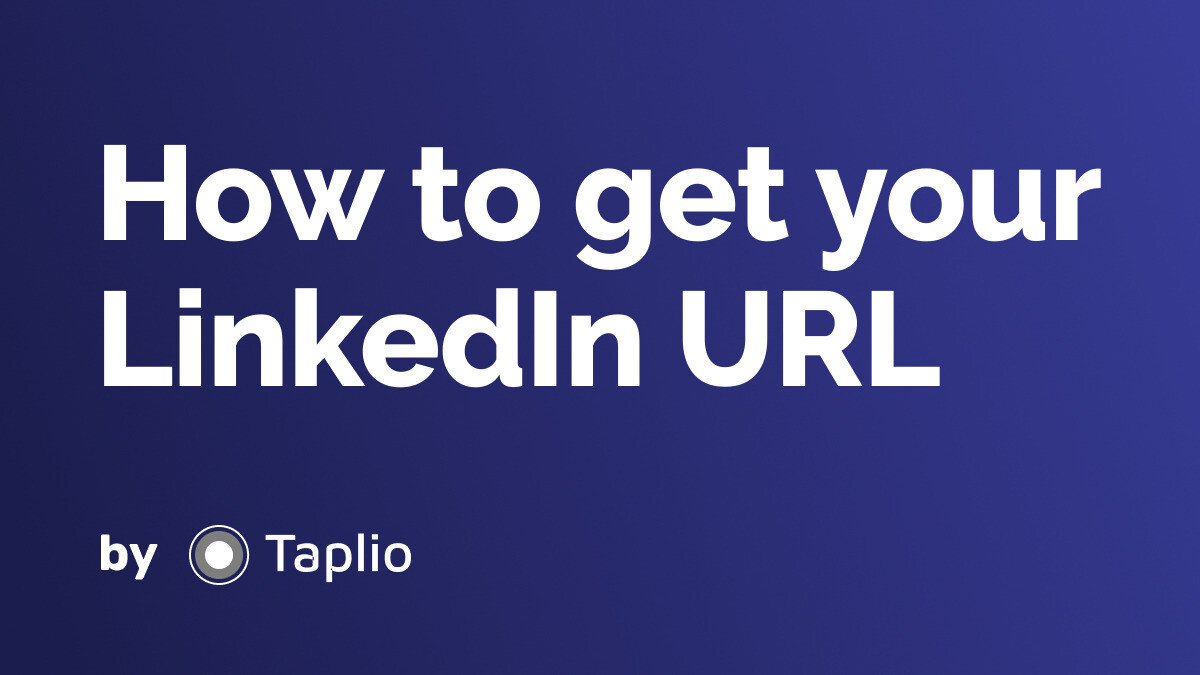 How to get your LinkedIn URL 