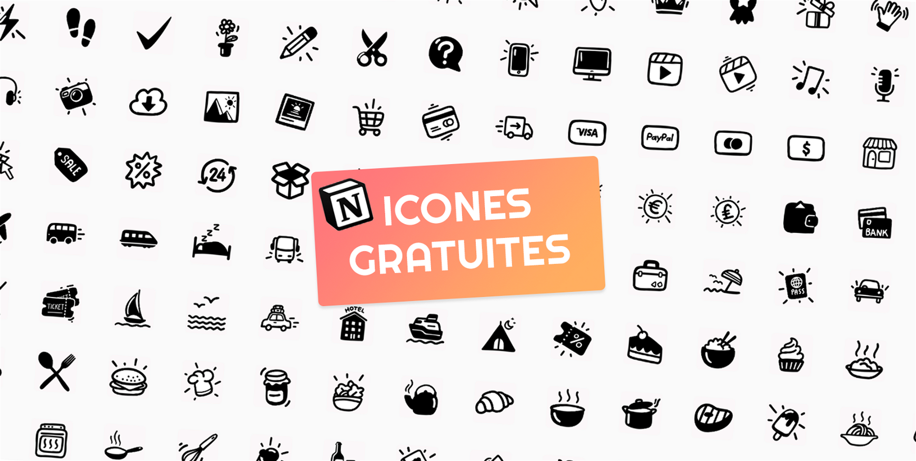 Icones Notion gratuites