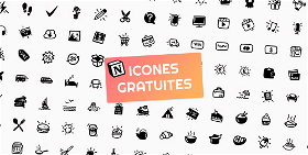 Icones Notion gratuites