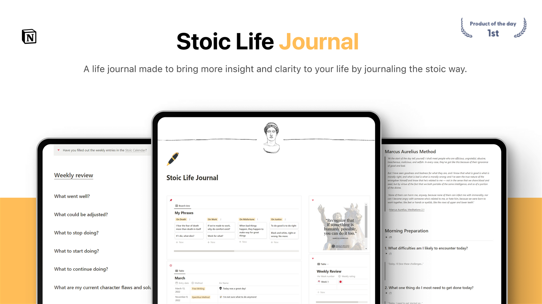 Stoic Life Journal