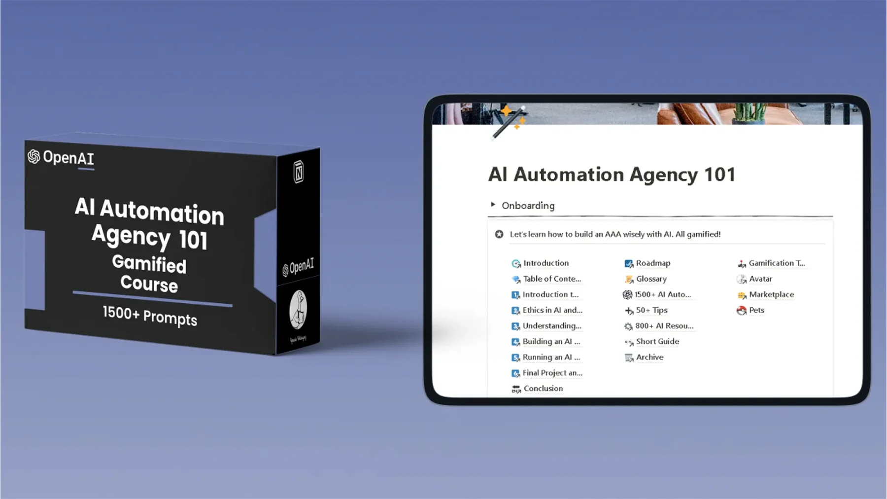 AI Automation Agency - Gamified ChatGPT Course