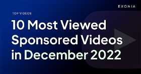 10 Most Viewed Sponsored YouTube Videos in December 2022