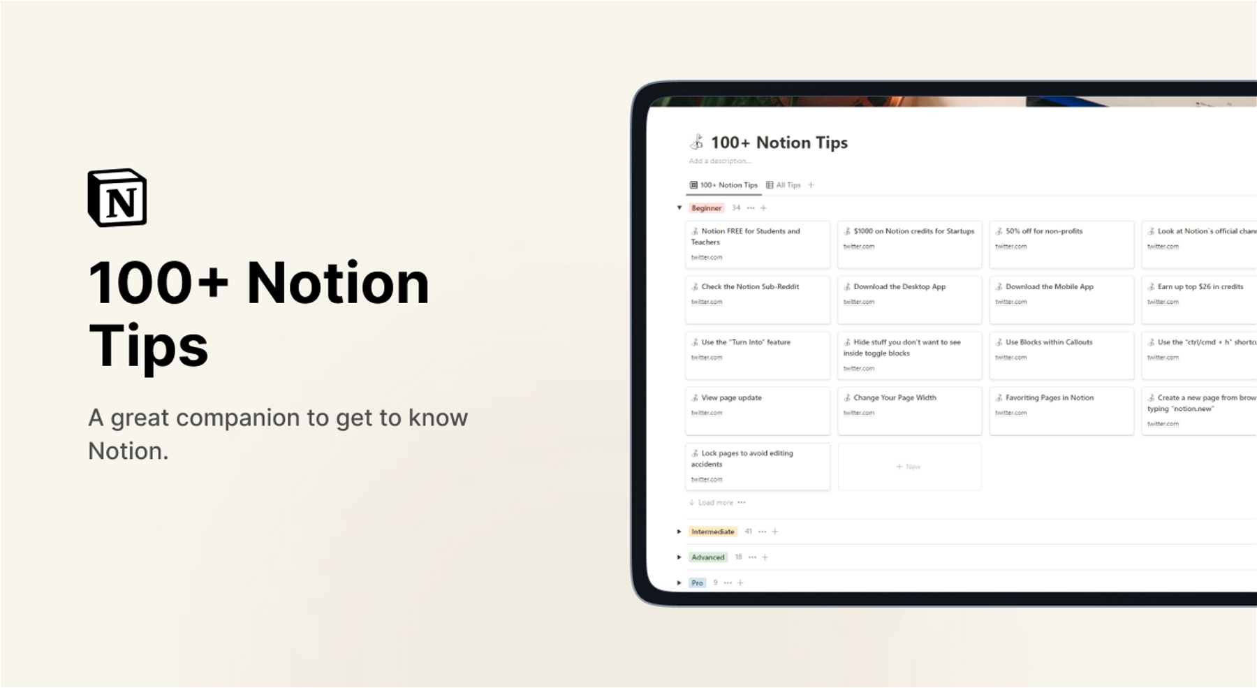 100+ Notion Tips