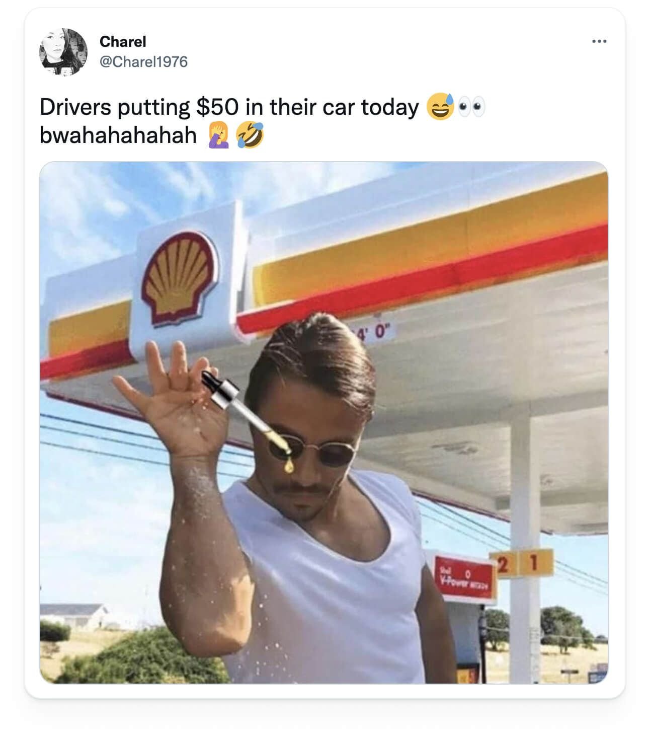 Gas prices meme