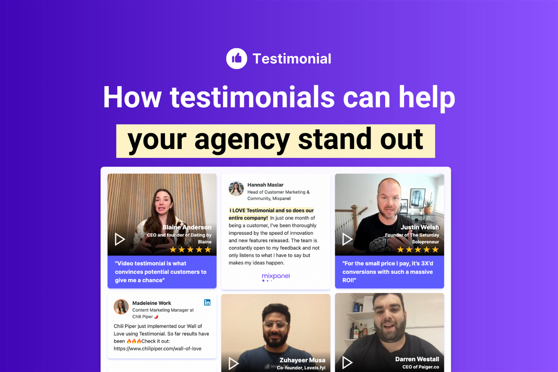 How Testimonials Can Help Your Agency Stand Out and Increase Sales