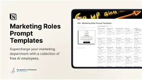 100+ Marketing Roles Prompt Templates