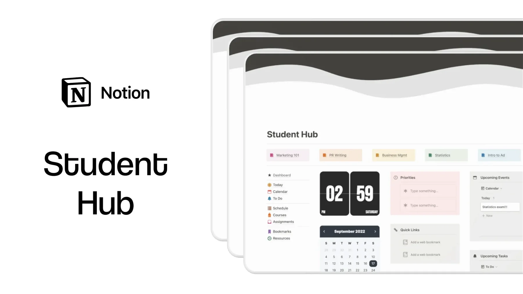 Student Hub (Notion Template)