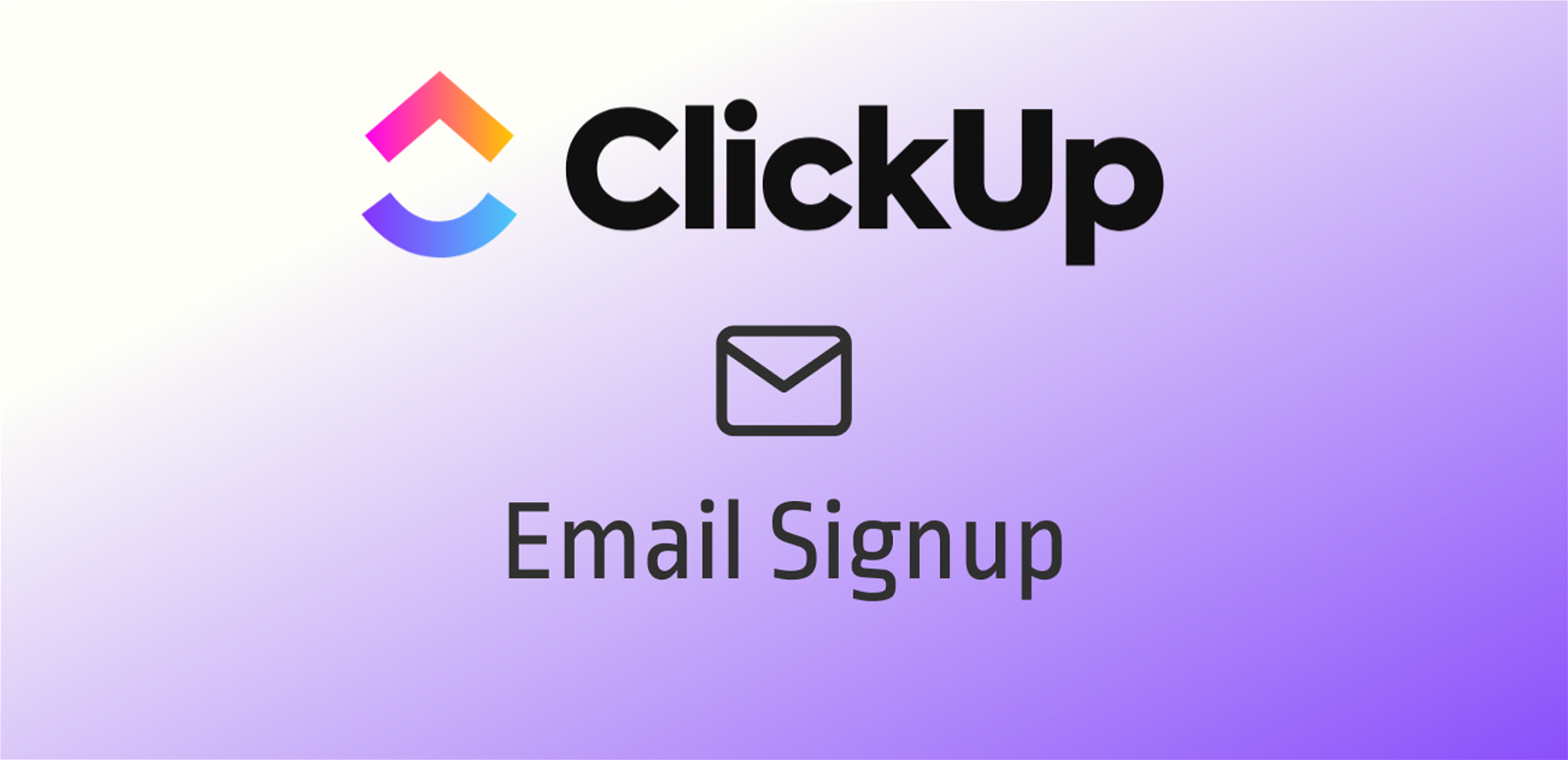 Add Email Signup to your ClickUp document