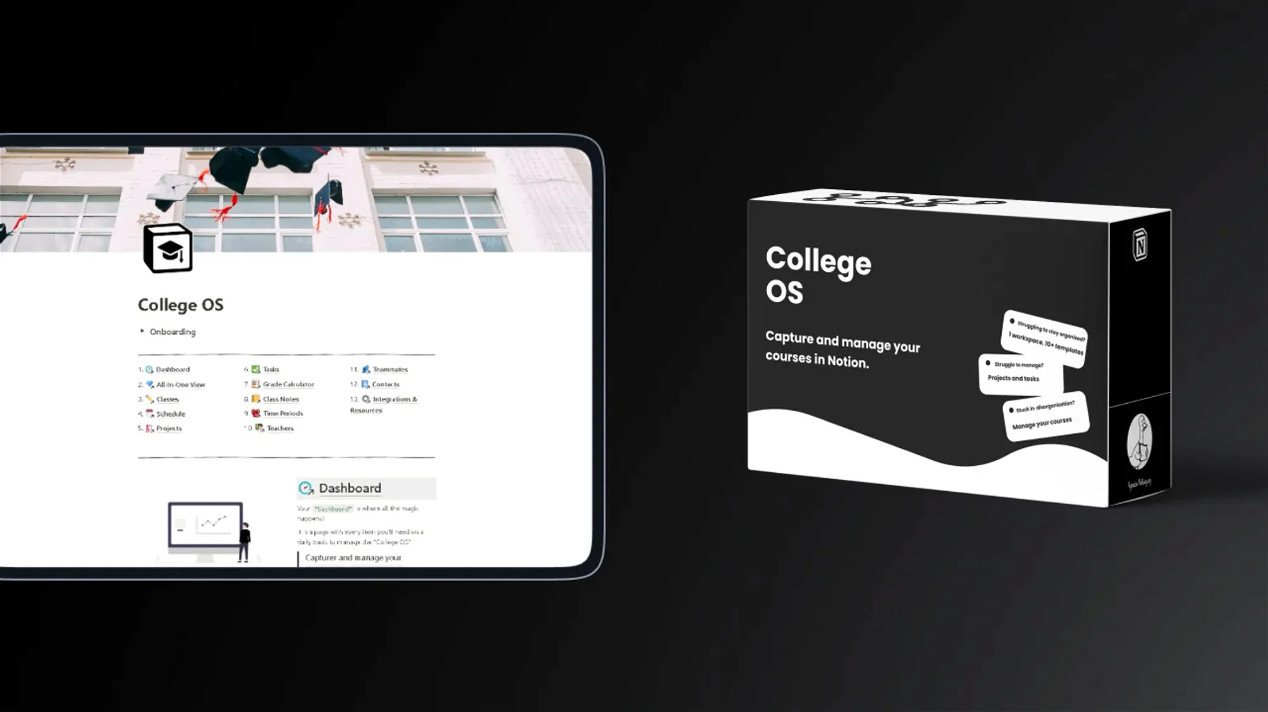 College OS - Academic Management System for Notion