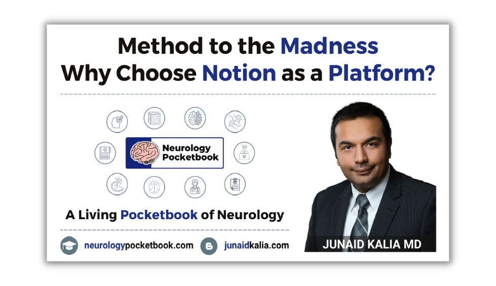 Method to the Madness - Why Choose Notion as a Platform