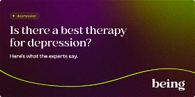 Is there a best therapy for depression? Here's what the experts say