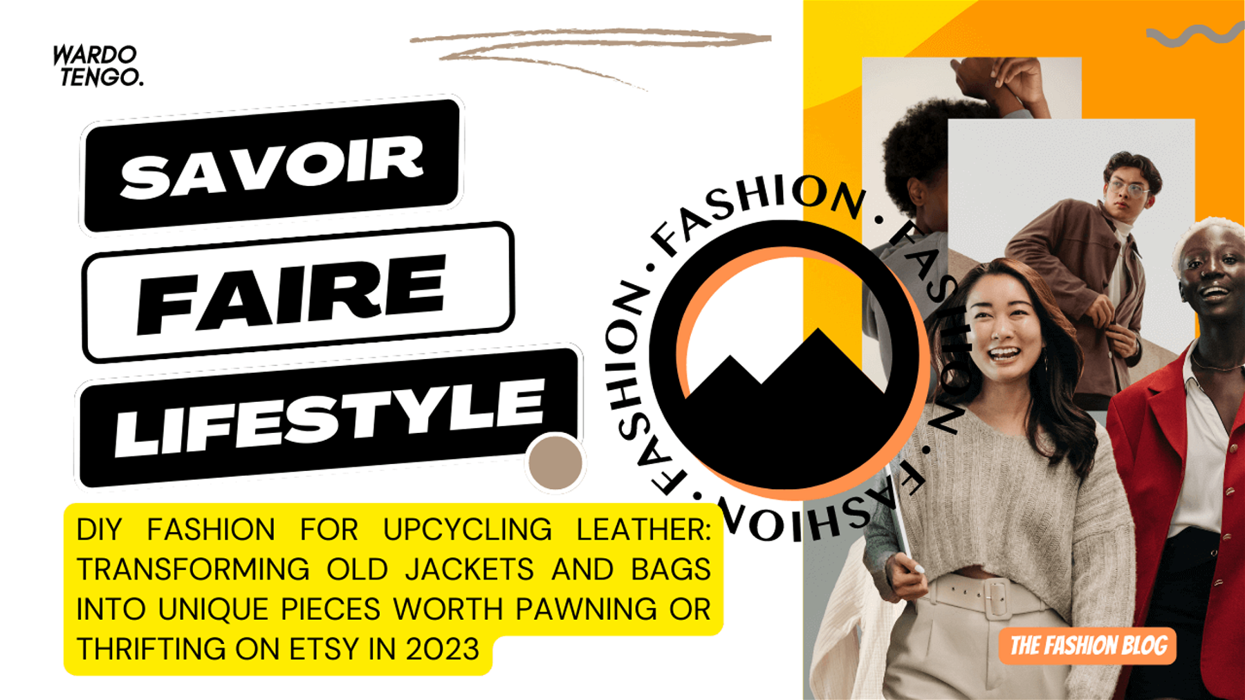 DIY Fashion for Upcycling Leather: Transforming Old Jackets and Bags into Unique Pieces Worth Pawning or Thrifting on Etsy in 2023