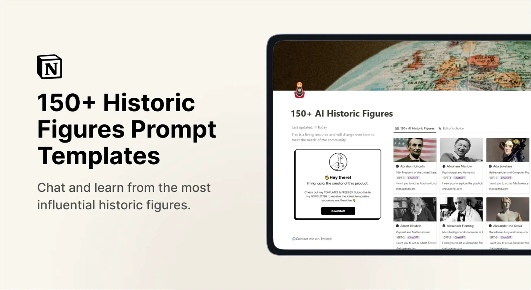 150+ Historic Figures Prompt Templates