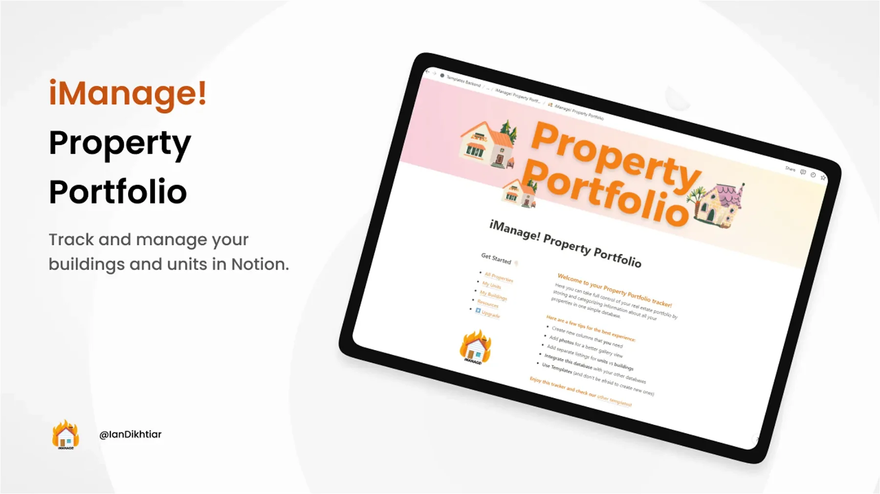 iManage! Property Portfolio