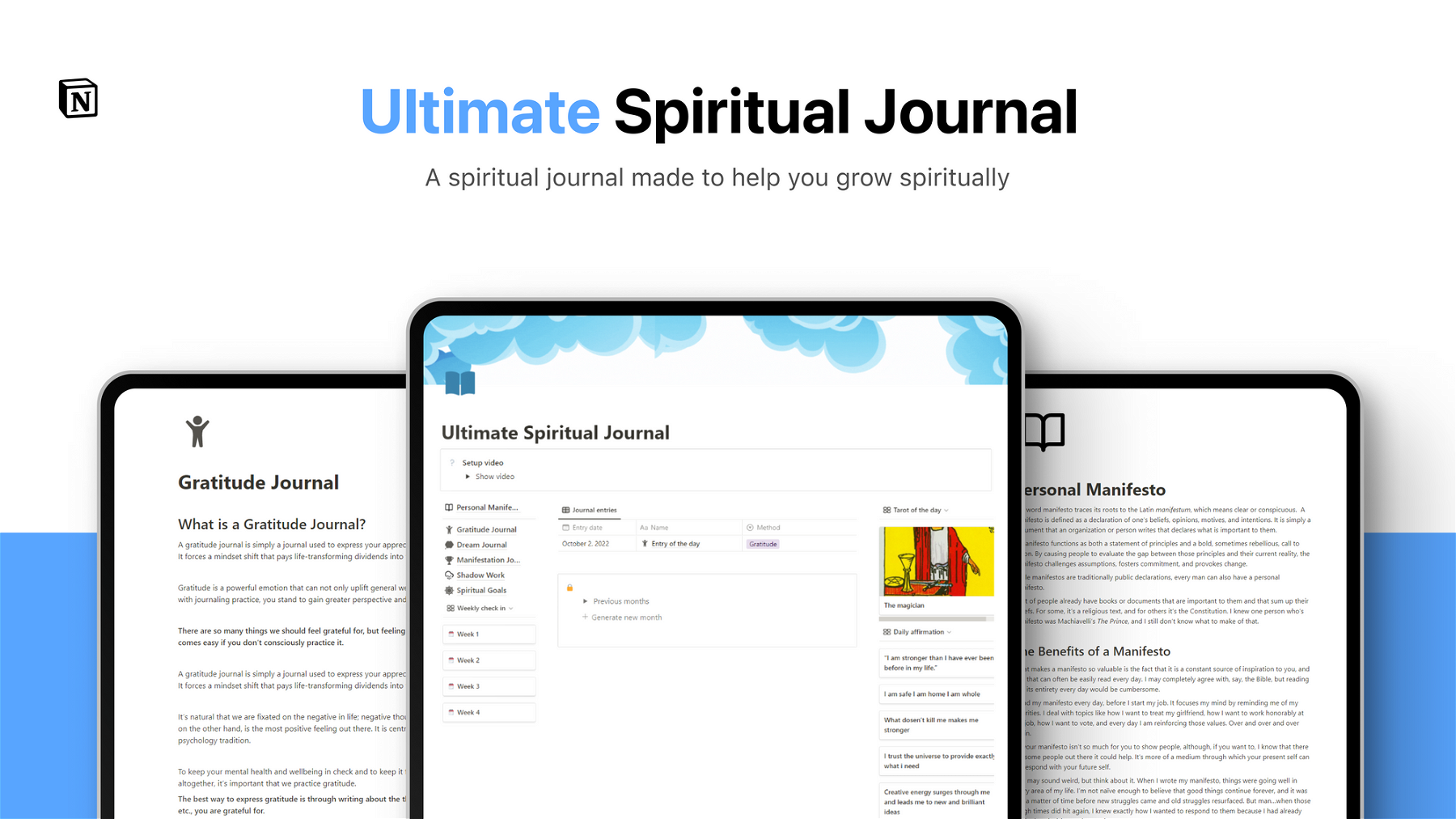 Ultimate Spiritual Journal
