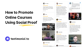 Why and How to Promote Online Courses Using Social Proof