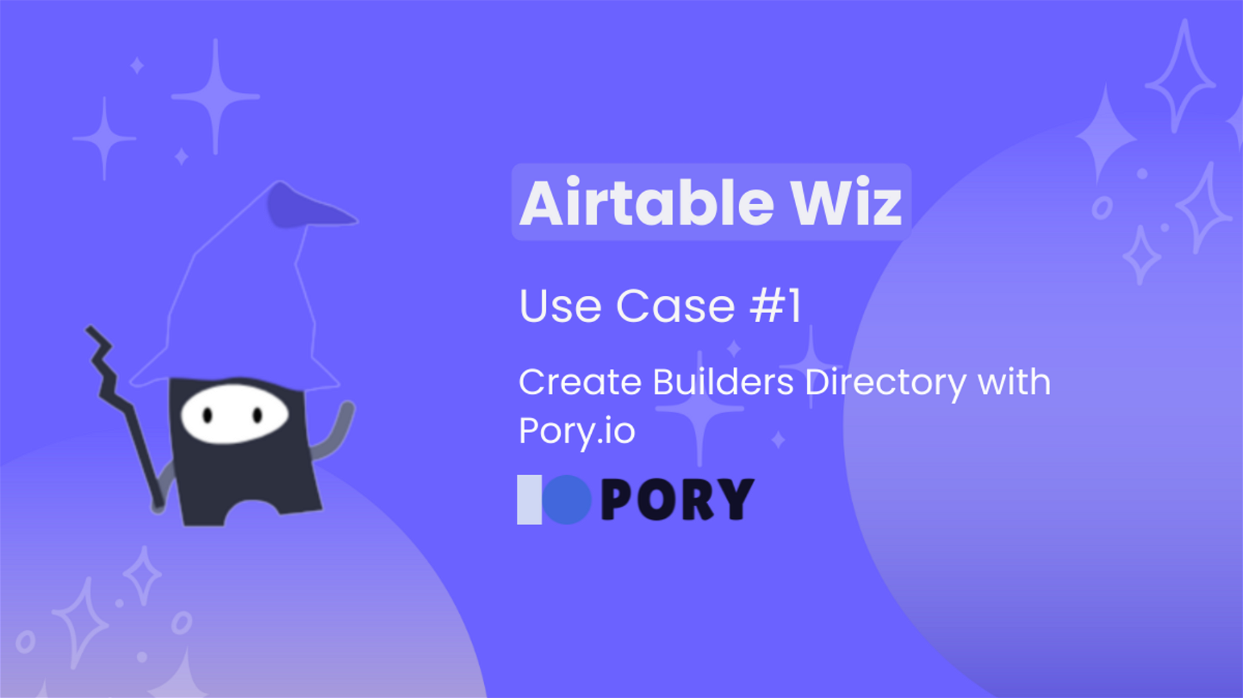 Use Case #1: Create A Directory with Pory.io