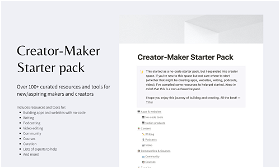 Beginner's guide to making and creating in the creator economy