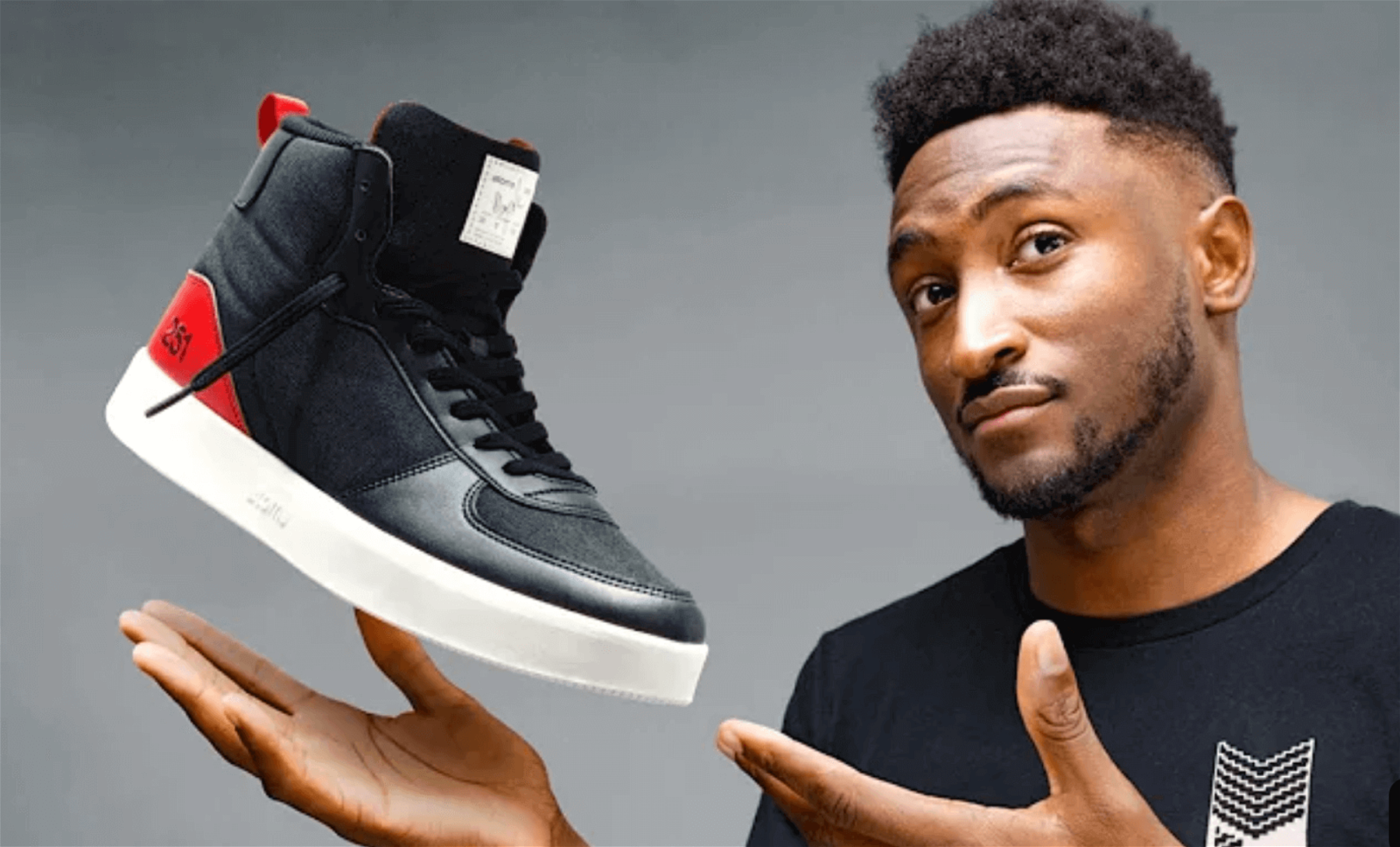 You’d think he’d finally make a phone, but Tech YouTuber Marques (MKBHD) releases yet another fashion piece, the M251 sneakers