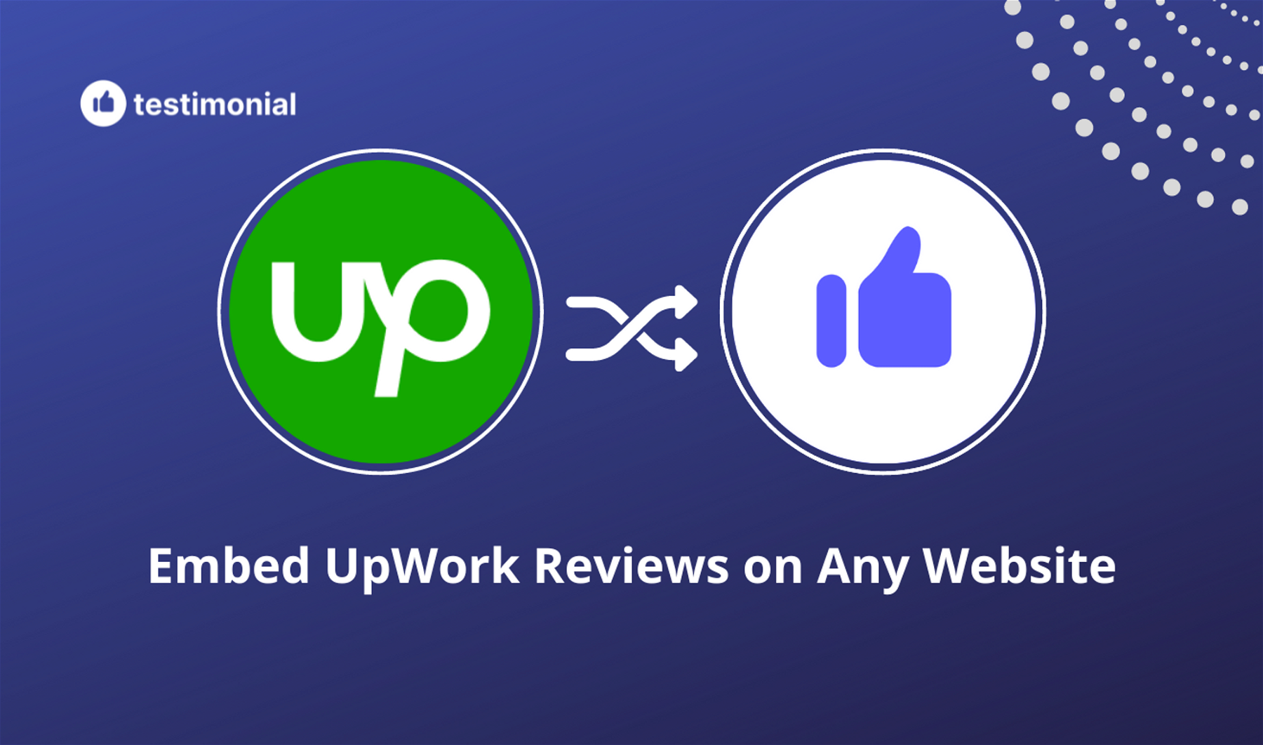 How to embed UpWork Reviews on Your Website