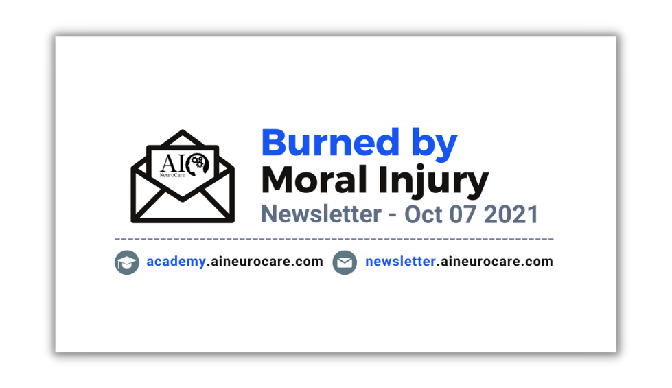 Burned by Moral Injury 👨‍⚕️