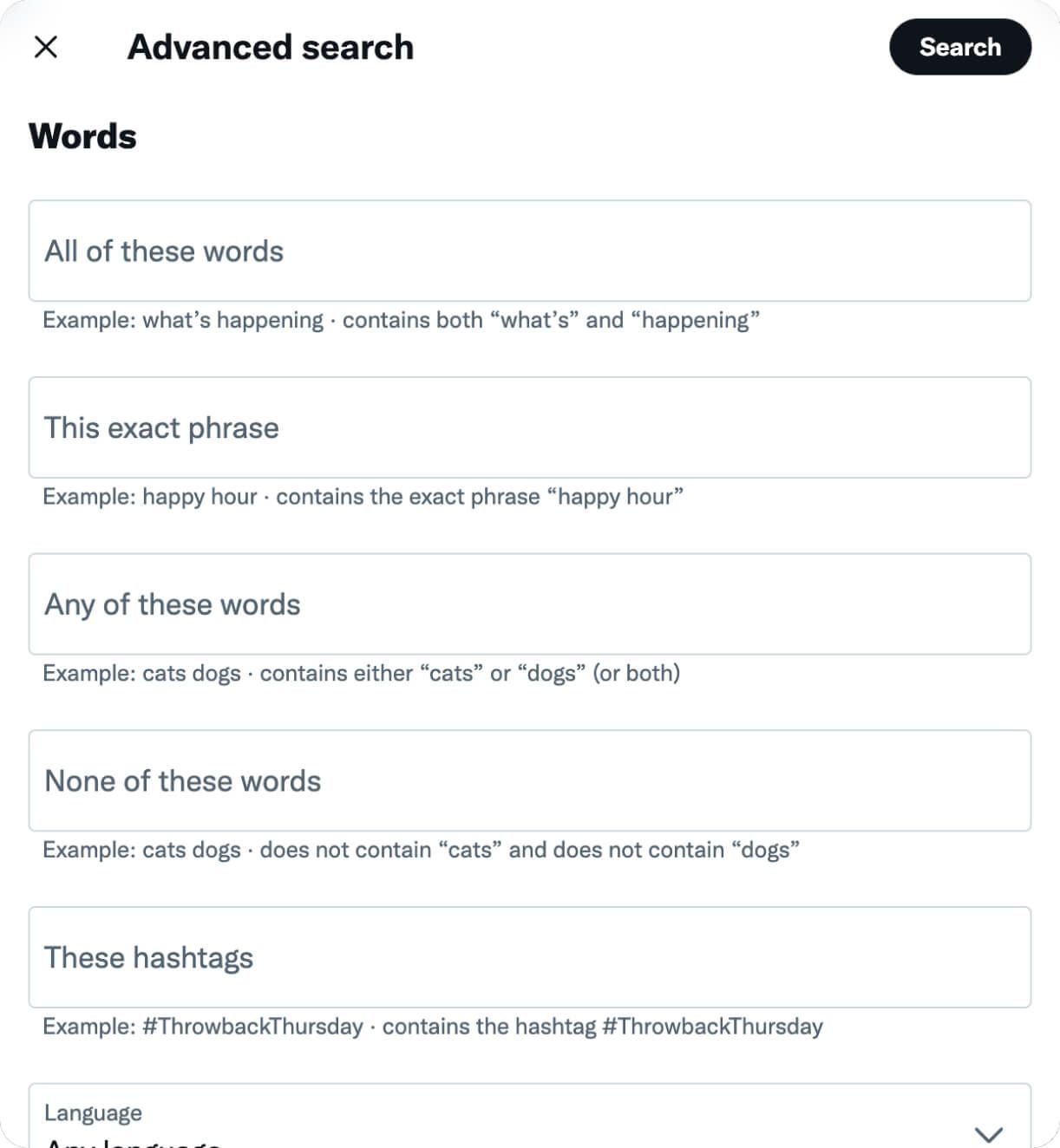 Master Twitter’s Advance Search to understand what to post next