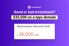 I Spent $35,000 on a “Typo Domain.” Good or Bad Investment?