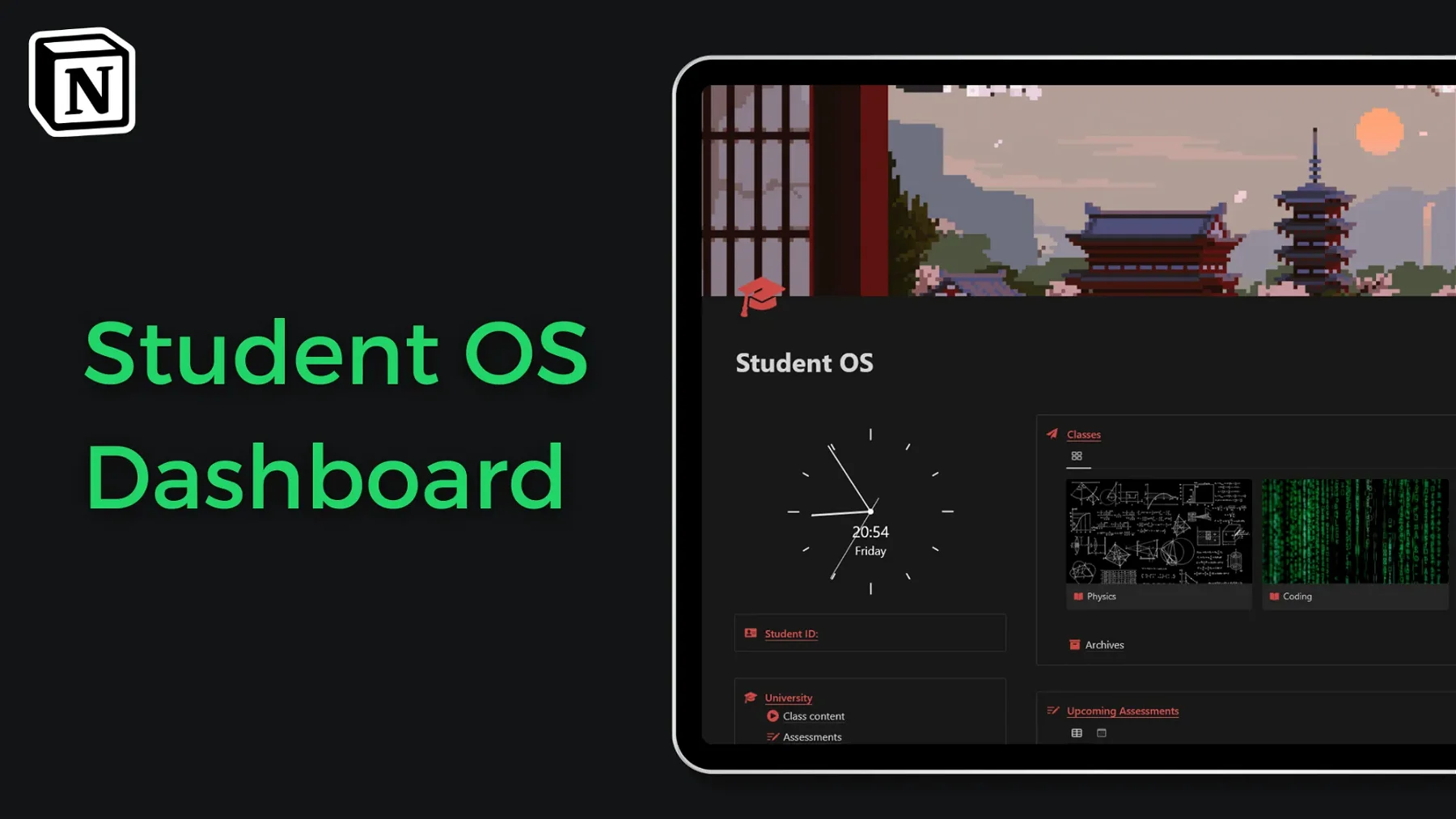 Student OS Dashboard