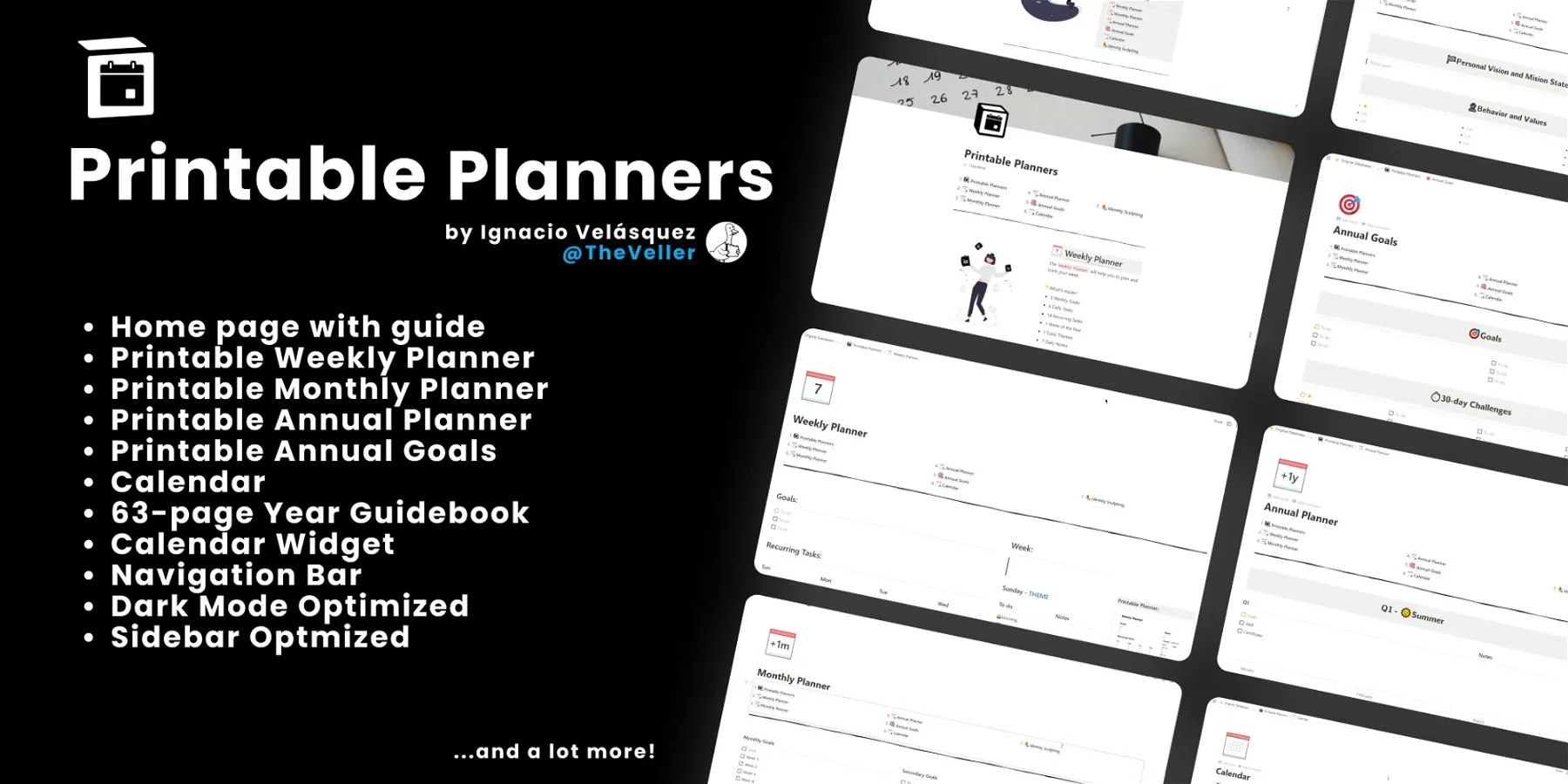 Printable & Digital Planners