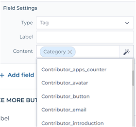 softr dropdown to select airtable fields