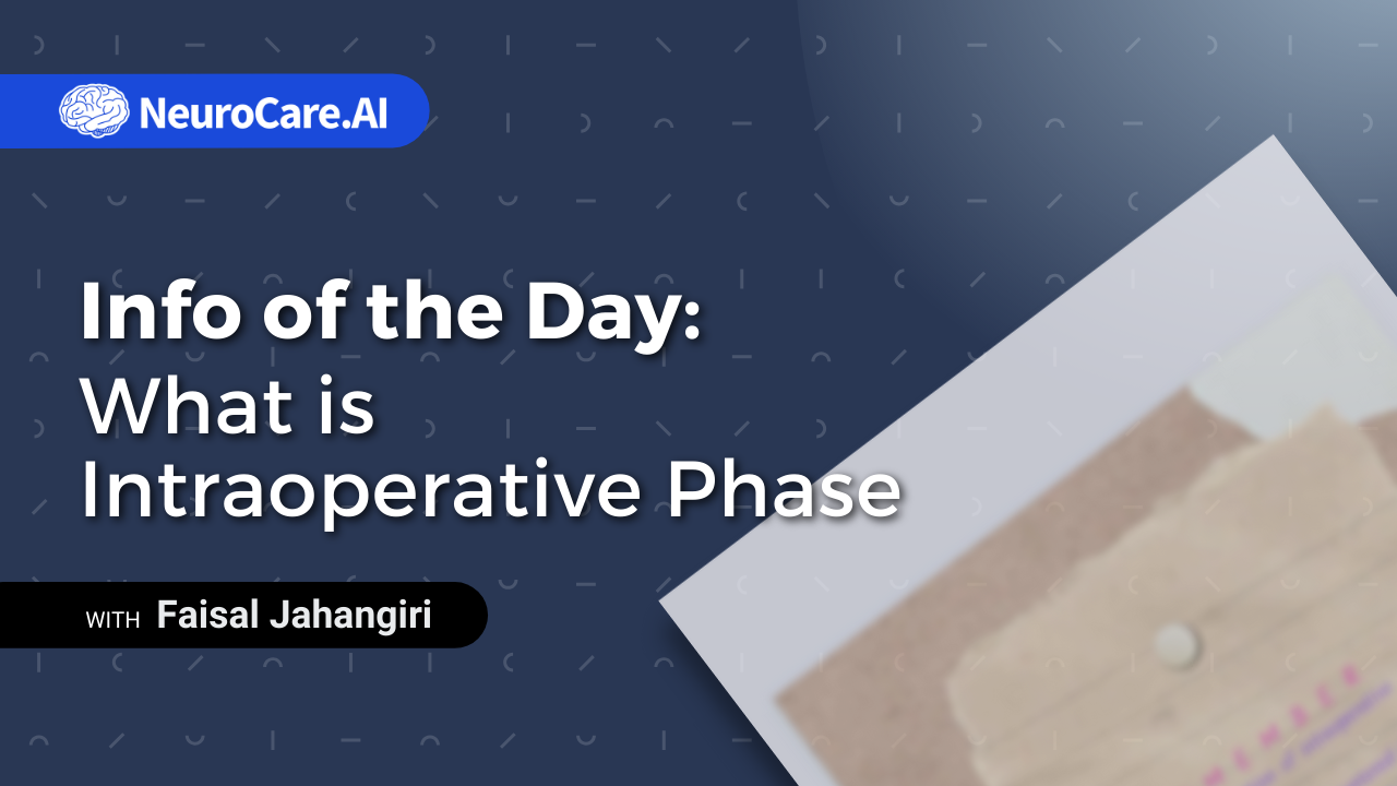 Info of the Day: "What is Intraoperative Phase”