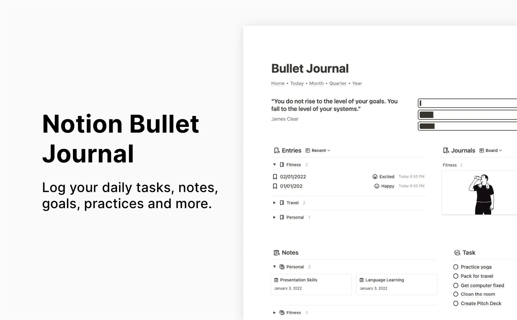 Notion Bullet Journal