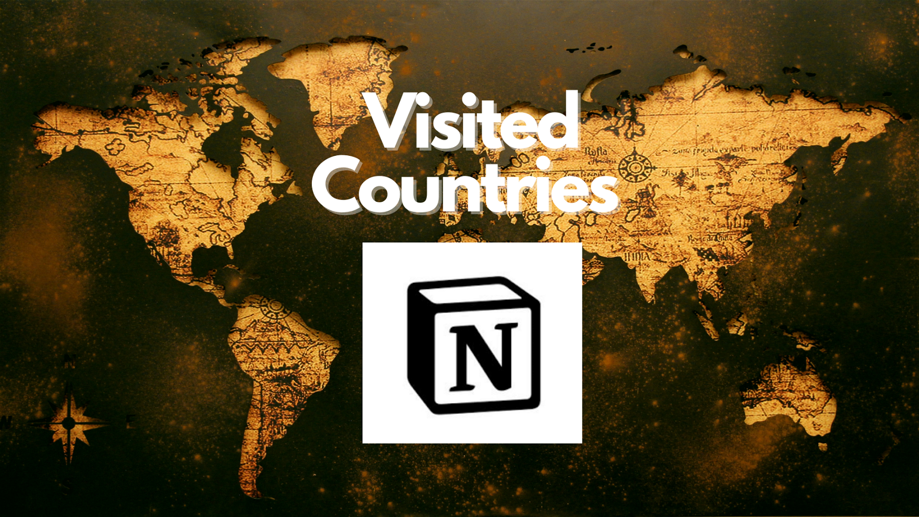 Visited Countries Template for Notion