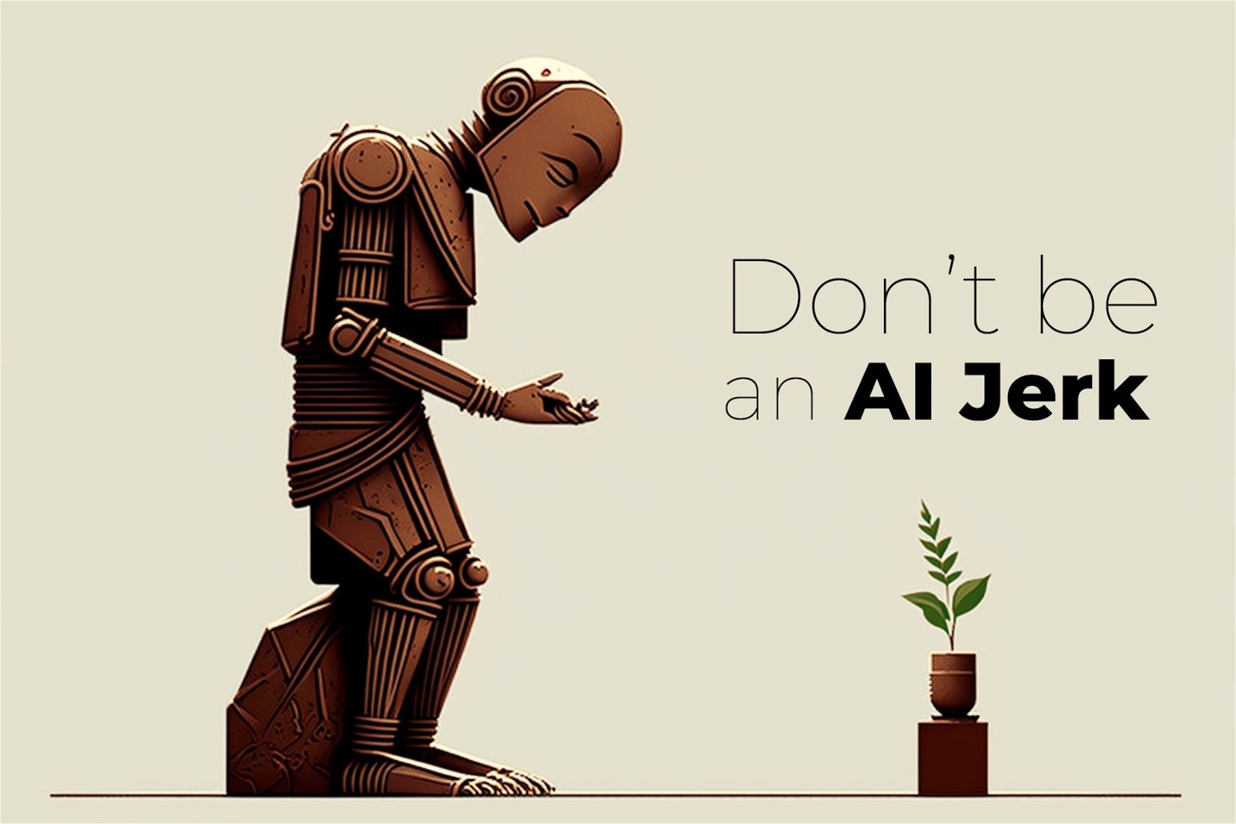 Don’t Be an AI Jerk